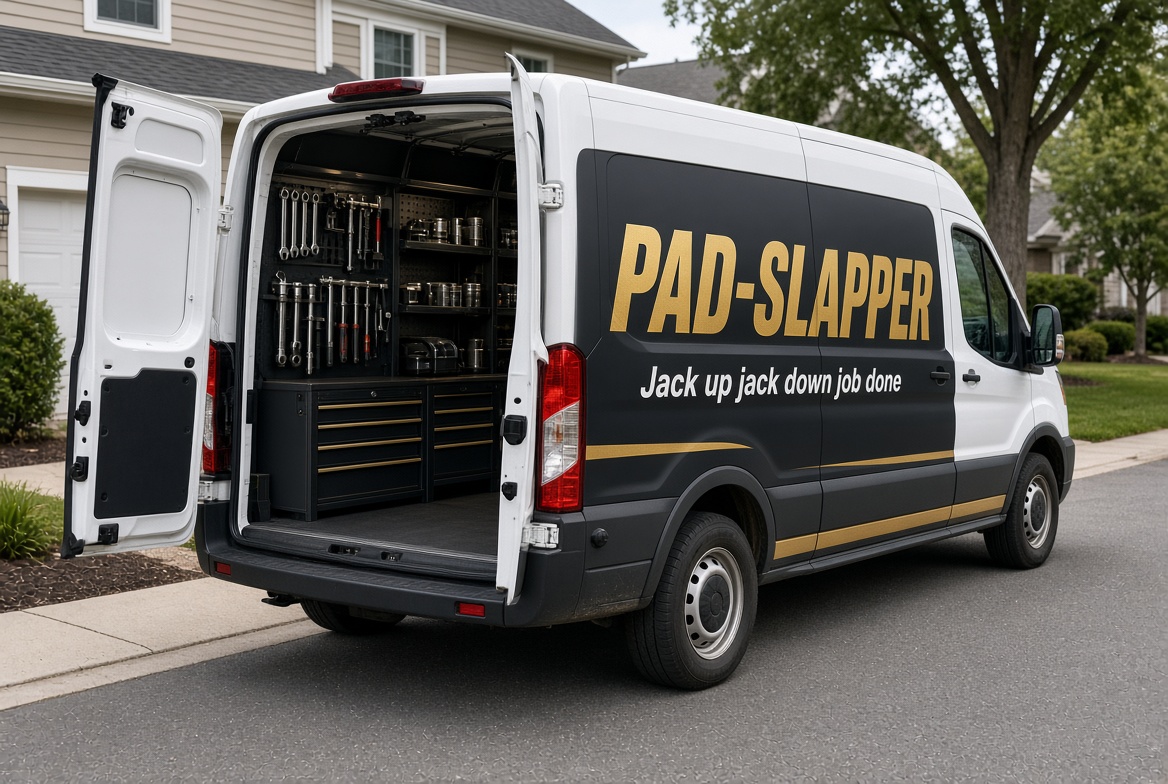PAD-SLAPPER mobile van